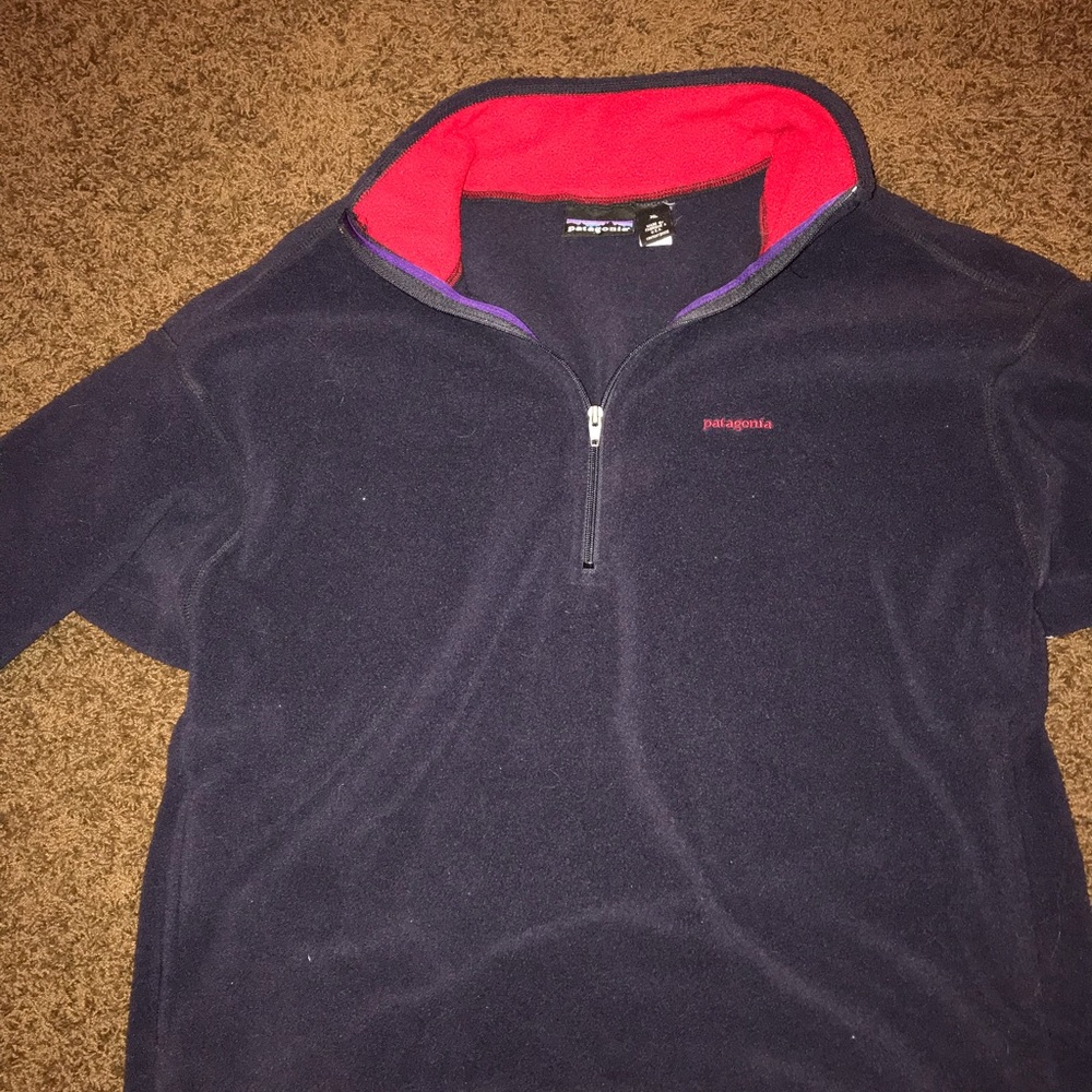 half zip patagonia jacket